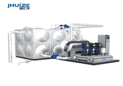 疆汇泽箱式管网叠压供水设备JHZXW型恒压变频智能二次给水设备304食品级