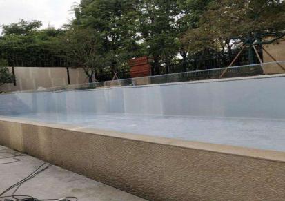 泳池玻璃 鸿翔亚克力游泳池生产源头企业