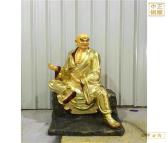 厂家铸造纯铜十八罗汉雕塑 十八罗汉雕像供应 十八罗汉佛像制作 中正铜雕