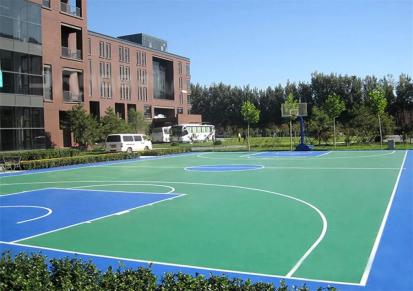 静安区篮球场塑胶地坪厂家 上海渤盛塑胶篮球场工程建设公司