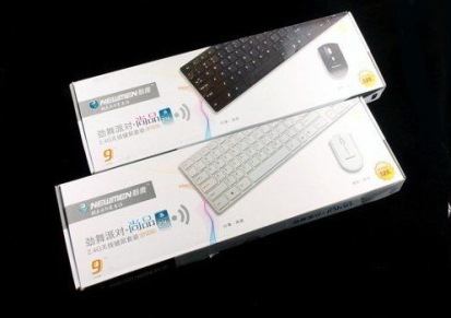 笔记本 电视 无线键鼠套装电视家用游戏台式无线键盘鼠标