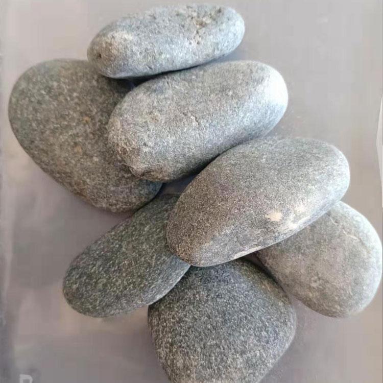 鹅卵石供应  黑色鹅卵石 5-8厘米鹅卵石  欣茂