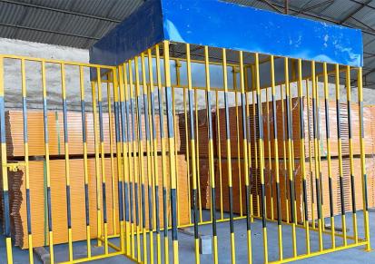 郑州配电箱防护棚 建筑工地钢筋棚 熔材钢铁 基坑护栏