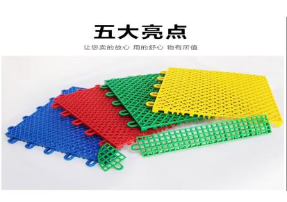 向量 幼儿园悬浮地垫 户外悬浮式拼装地板 篮球场操场室外塑料地胶郑州厂家销售