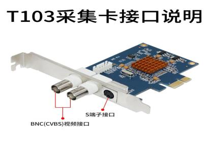 同三维T103 单路PCIE视频开发采集卡