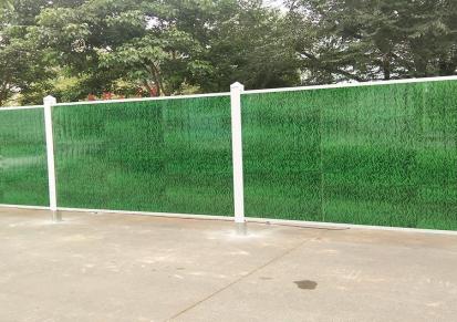 达欧 铁皮绿色围墙 市政小草工地防护临时施工彩钢围挡