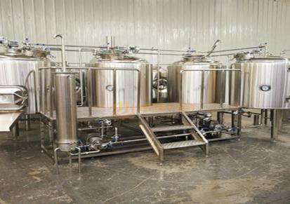 中小型啤酒厂设备 全304不锈钢打造 保证售后 工程师指导