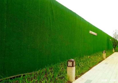 工程围挡仿真草 形象墙草坪 彩钢围挡草坪 临时护栏假草 建筑工程草坪驰坦