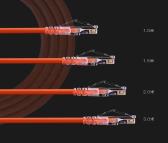 超五类非屏蔽网络跳线0.5米1米1.5米2米3米5米纯
