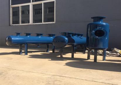 涵宇专注生产 空调集分水器 锅炉机房用集水器 地源热泵分集水器泰安