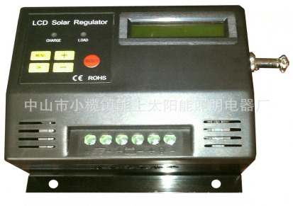 大量批发带电量液晶显示LCD太阳能充电控制器-24V48V60A