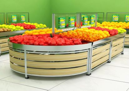 开封蔬菜摆放货架厂商 鲜果货架报价 聚丰 厂家直供