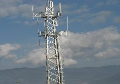 冠辰通信定制50米四柱角钢塔 装饰通讯塔 使用寿命长