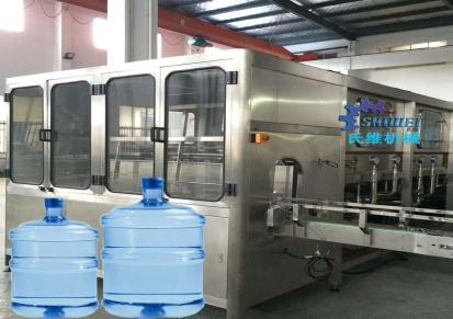 矿泉水生产设备 桶装水150桶灌装机 氏维大桶机械