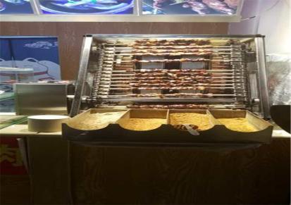 盛京蜂鸟食品机械链条循环烤串机22烧烤过山车链条循环烤串机技术指导