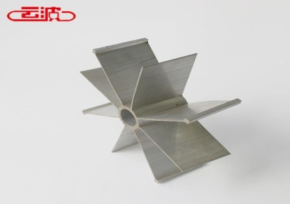气化器星型管铝型材加工定制 无锡云波厂家