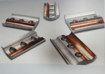 汇成 铜铝过渡排 铜铝复合材料定制 双面覆铜