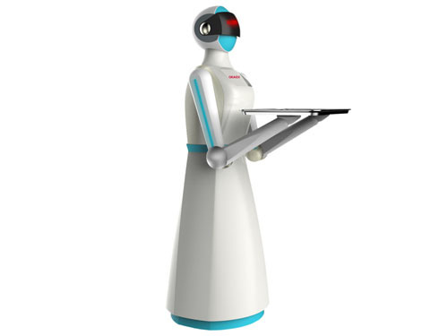 餐厅服务机器人OKAI-4