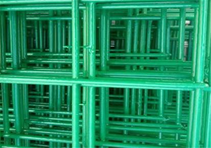 弘岳焊网 焊接浸塑网片 绿色方孔网片 浸塑电焊网 飞机场防护用网片