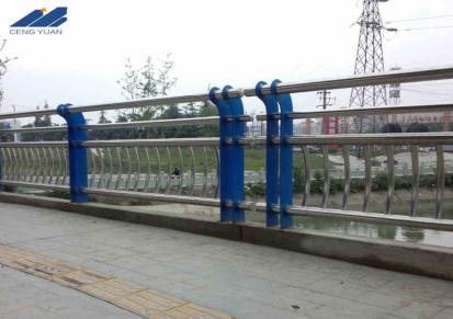 桥梁道路防撞栏杆 复合管桥梁护栏 层远桥梁防撞栏杆定制