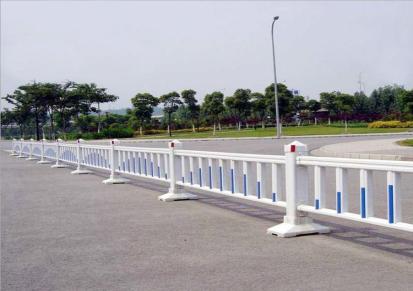 市政道路护栏 马路交通安全栅栏 人车分流栏杆 淼发支持定制