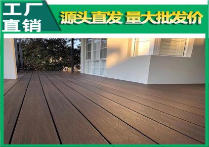 江苏塑木地板安装厂家 批发塑木地板 包安装达吉木