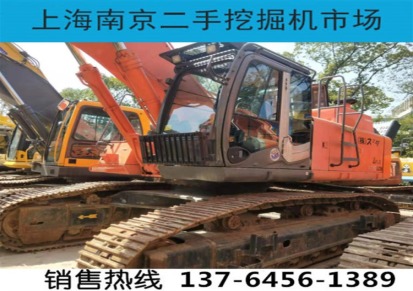 上海二手挖掘机市场全国直销原装日立ZX470大型二手挖机质保一年