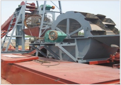 环保轮斗洗砂机 洗沙机生产线 矿山机械节能轮斗式洗沙设备