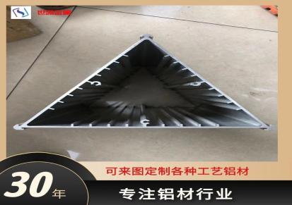 佛山世凯铝型材定制开模挤压挤出机加工订制工业异形多孔管材包边导轨铝型材-4