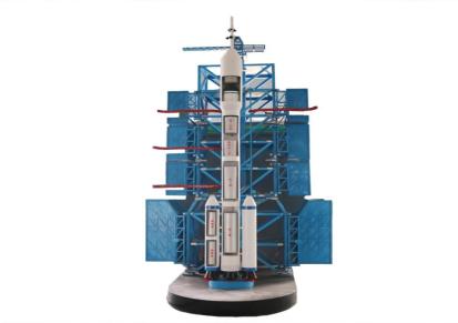 大型火箭模拟发射台中国航天科技展馆展品科普道具设备