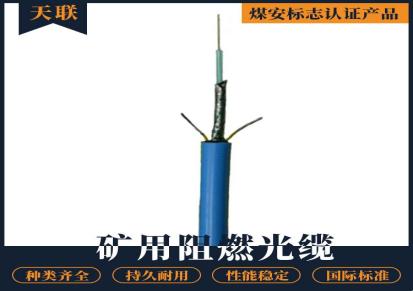 天联 生产矿用阻燃光缆 MGTSV-4光纤光缆 6芯8芯12芯井用式光缆