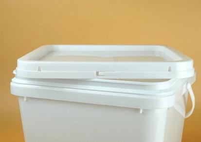 杰明塑业pp正方形美式工业塑料桶20kg石漆桶食品油桶