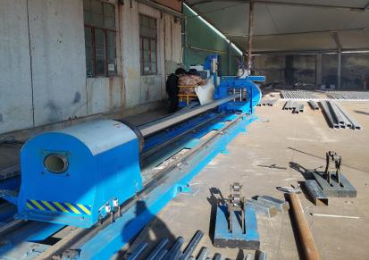上海双兵焊割全自动等离子八轴相贯线切割机方管圆管型钢槽钢切割机